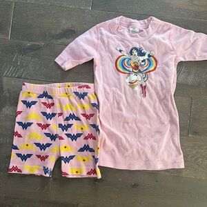 Hanna Andersson shorts pjs size 6/7